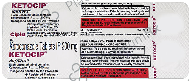 Ketocip 200mg Tablet 10s