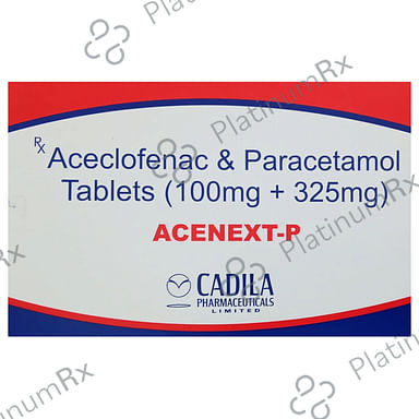 Acenext P 100/325mg Tablet 10s