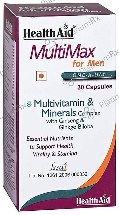 Healthaid Multimax Men Multivitamin Capsule