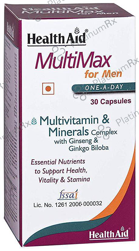 Healthaid Multimax Men Multivitamin Capsule