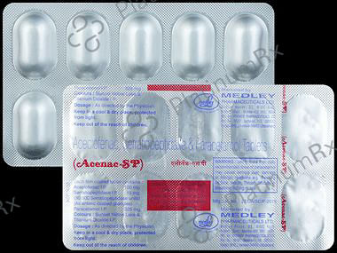 Acenac SP 100/325/10mg Tablet 10s