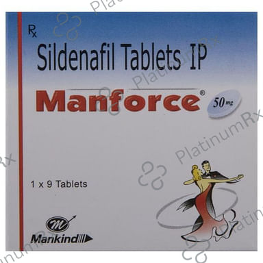 Manforce 50mg Tablet 9s