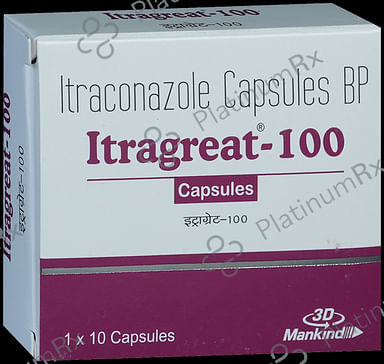 Itragreat 100mg Capsule 10s