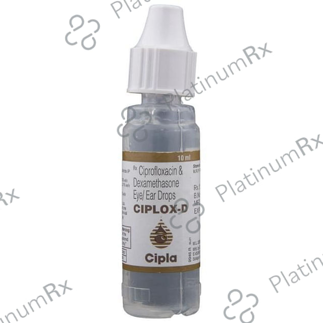 Ciplox D Eye/Ear Drops 10ml