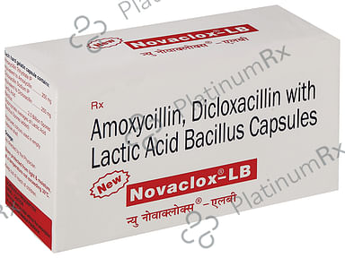 Novaclox LB 250/250/Spores Capsule 10s