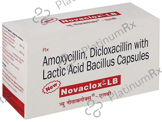 Novaclox LB 250/250/Spores Capsule 10s