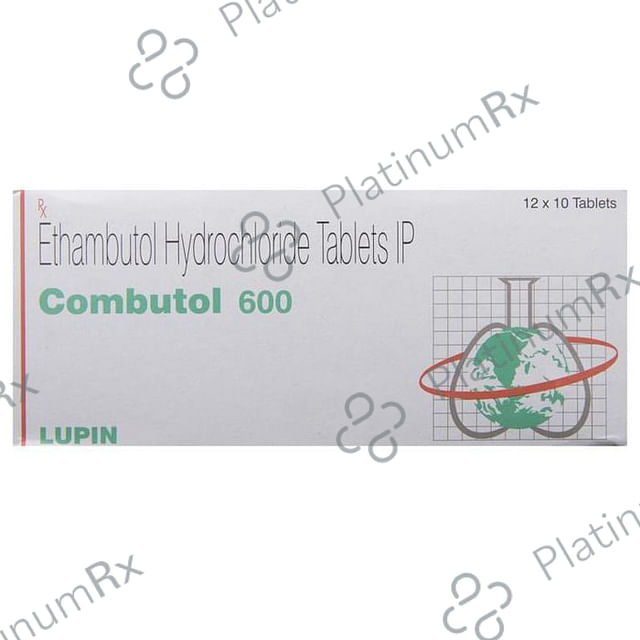 Combutol 600 Tablet