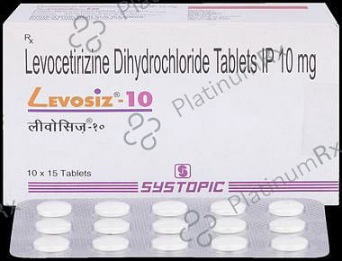 Levosiz 10mg Tablet 15s