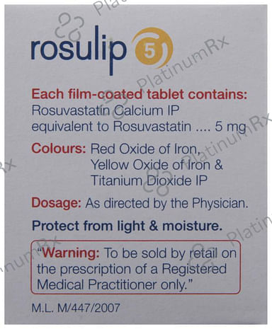 Rosulip 5mg Tablet 15s