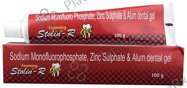 Stolin-R Foaming Dental Gel - For Teeth & Gum Care 100 Dental Gel