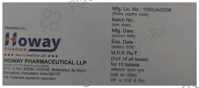 Cilinix 10 Tablet