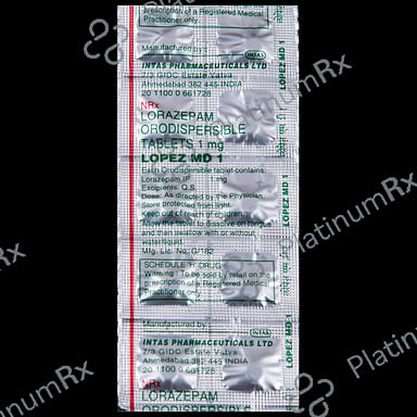Lopez 1mg Tablet