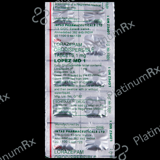 Lopez 1mg Tablet