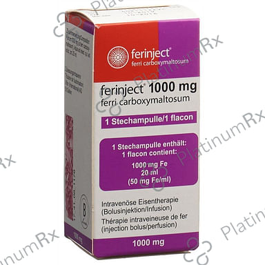 Ferinject 1000mg Injection 20ml