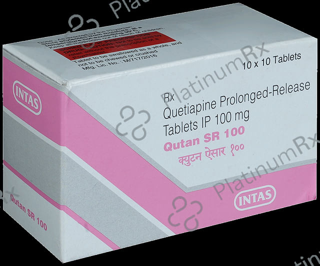 Qutan 100mg Tablet PR 10s