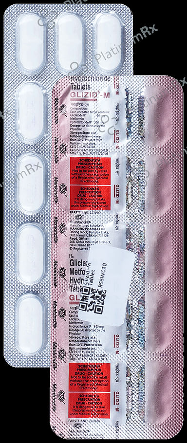 Glizid M 80/500mg Tablet 15s