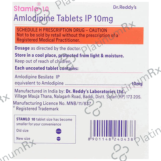 Stamlo 10mg Tablet 30s