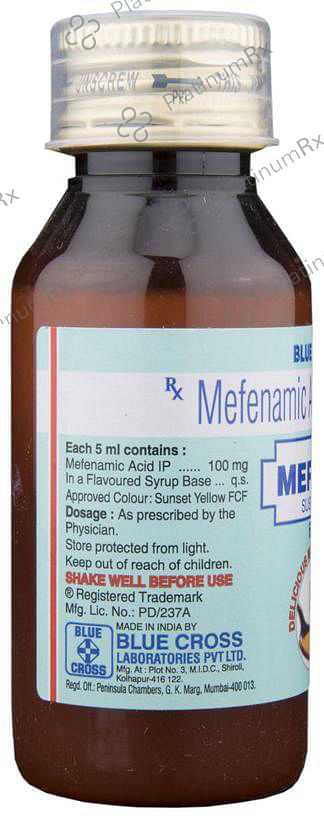 Meftal P 100mg Suspension 60ml
