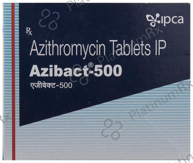 Azibact 500mg Tablet 5s