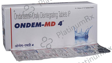 Ondem MD 4mg Tablet 10s