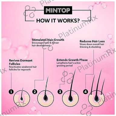 Mintop Forte 2% Hair Restore Formula Solution 60ml