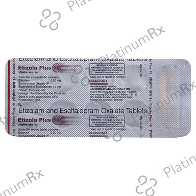 Etizola Plus 10 Tablet