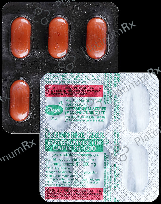 Enteromycetin 500mg Caplet 6s