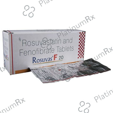 Rosuvas F 20/160mg Tablet 10s
