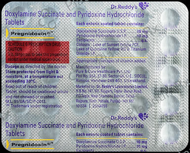 Pregnidoxin NU 10/10mg Tablet 30s