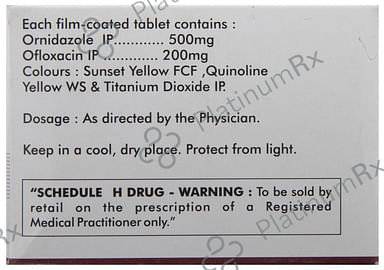Ornilox 200/500mg Tablet 10s