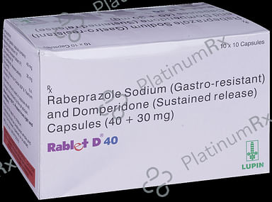 Rablet D 40/30mg Capsule SR 10s