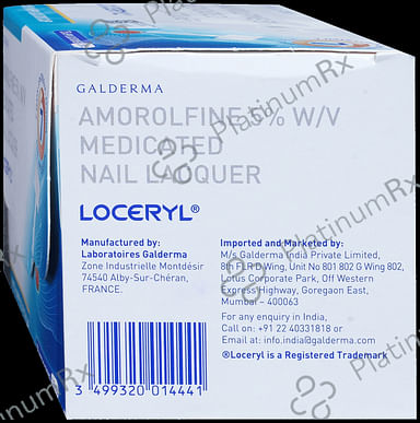 Loceryl 5% Nail Lacquer 1s