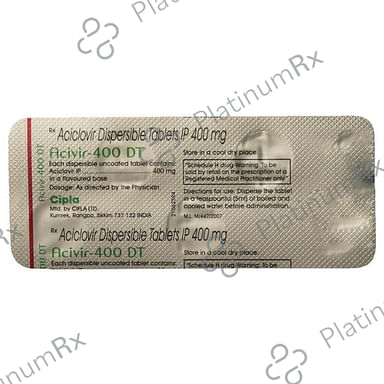 Acivir 400 DT Tablet
