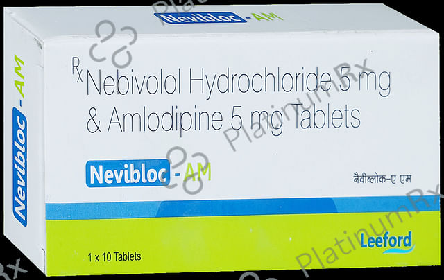 Nevibloc AM 5/5mg Tablet 10s