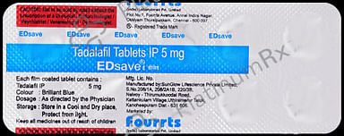 ED Save 5mg Tablet 10s