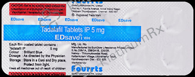 ED Save 5mg Tablet 10s