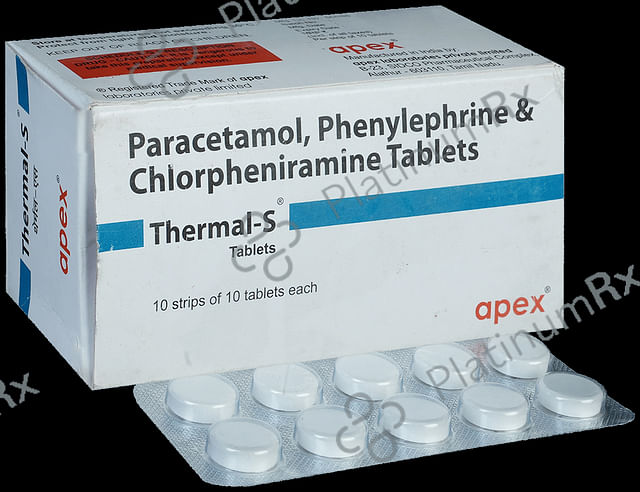 Thermal S 2/500/5mg Tablet 10s