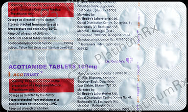 Acotrust 100mg Tablet 15s
