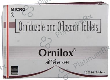 Ornilox 200/500mg Tablet 10s