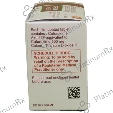 Ceftum 500mg Tablet 4s