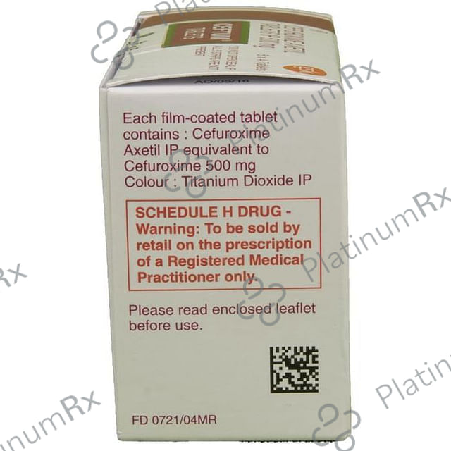 Ceftum 500mg Tablet 4s