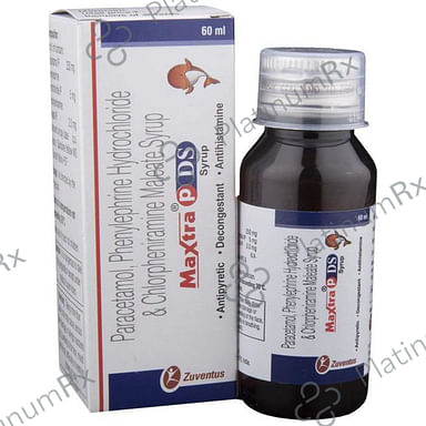 Maxtra P DS 2/250/5mg Syrup 60ml
