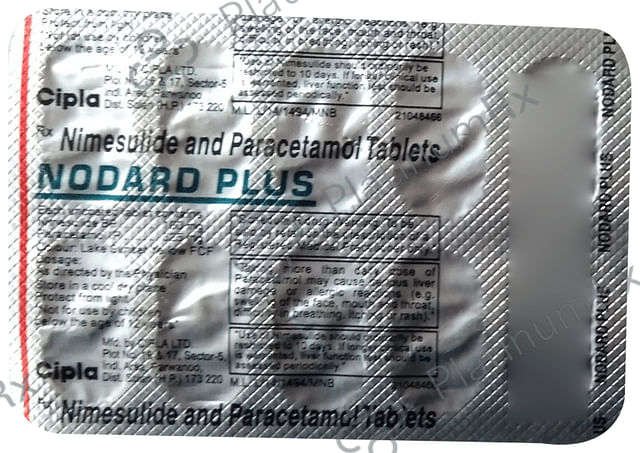 Nodard Plus 100/325mg Tablet 10s