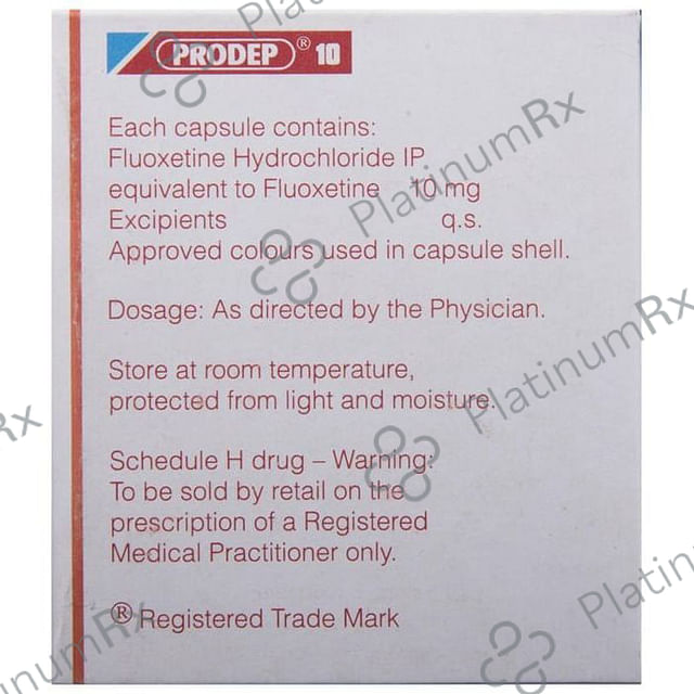 Prodep 10mg Capsule 10s