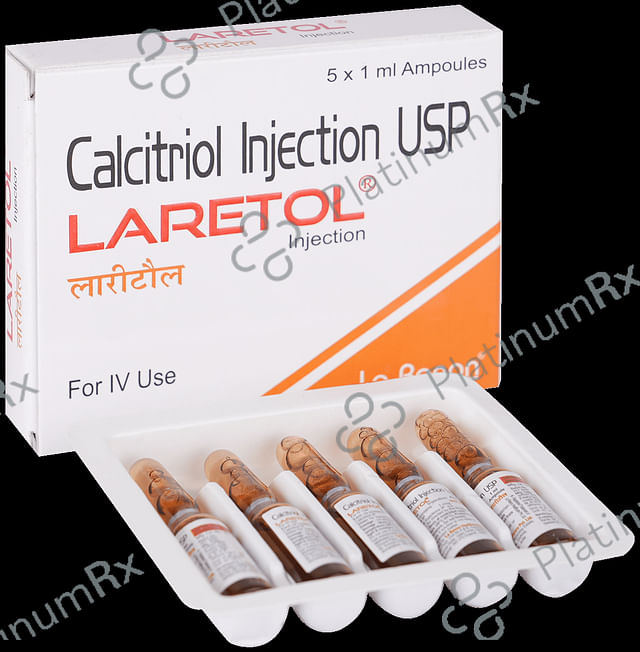 Laretol 1mcg Injection