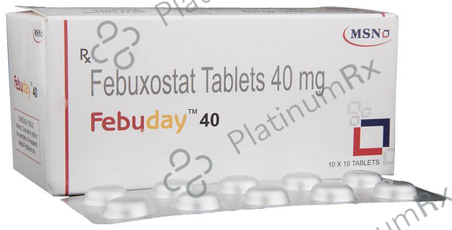 Febuday 40mg Tablet 10s