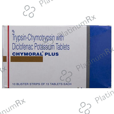 Chymoral Plus 50mg/50000AU Tablet 15s