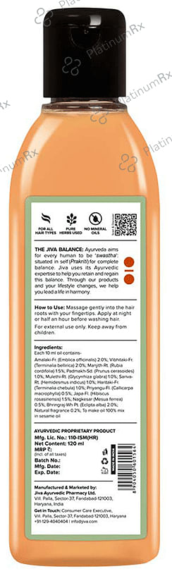 Jiva Bhringraj Hair Oil