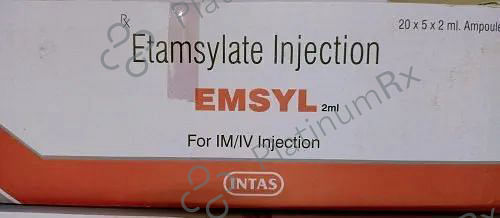 Emsyl 125mg Injection 2ml