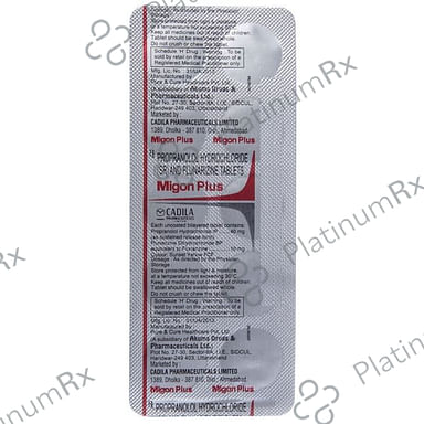 Migon Plus 10/40mg Tablet 10s